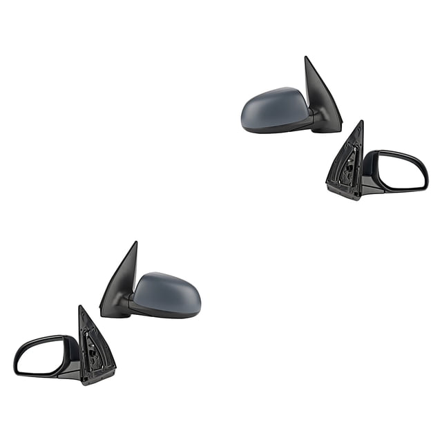 Par de Espejos Generica Para Dodge I10 2010 A 2014 Eléctrico Para Pintar