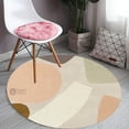 thumbnail image 3 of 14X14 Area Rug, Hallway, Living room, Round Carpet, Geometric Design, Hand Tufted Rugs, 3 of 7