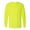 Safety Green, variant on Gildan Unisex Heavy Cotton Long Sleeve T-Shirt, Crewneck Tees 100% Cotton Long Tee Shirts for Men (Ash , M)