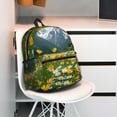 thumbnail image 2 of Ratiio Mountain Daisy Meadow Print Casual Backpack for Men and Women, Water Resistant Oxford Fabric School Bag Lightweight Travel Daypack, 2 of 6