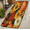 Multicolour 2, variant on CURLYOOT Thanksgiving Runner Rug 2'x6' Washable Kitchen Runner Rug Indoor Non Slip Laundry Rugs Rooster Pumpkins Floor Carpet for Hallway Kitchen Entryway Bedroom Living Room