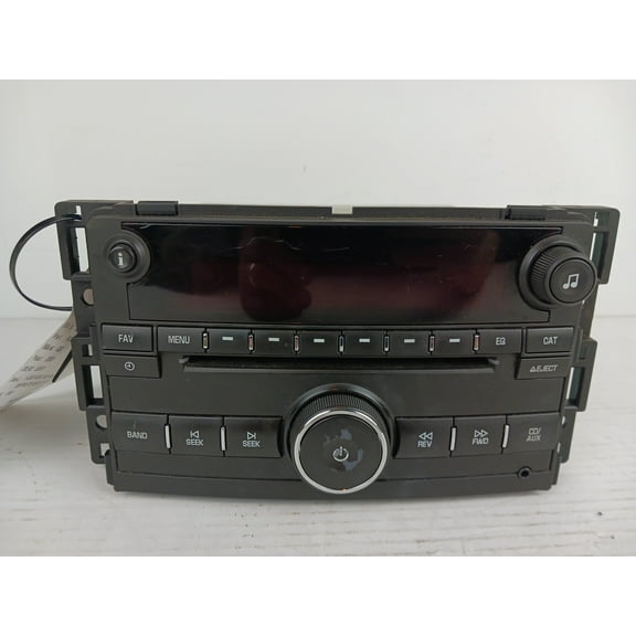 Pre-Owned 09 10 Pontiac G6 AM FM CD Radio Receiver OEM - Verify Specific Vehicle Fitment In Description - (Good)