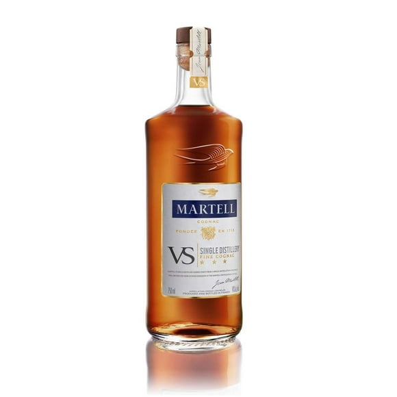 Paquete de 3 Martell Cognac Martell VS Single D 700 ml