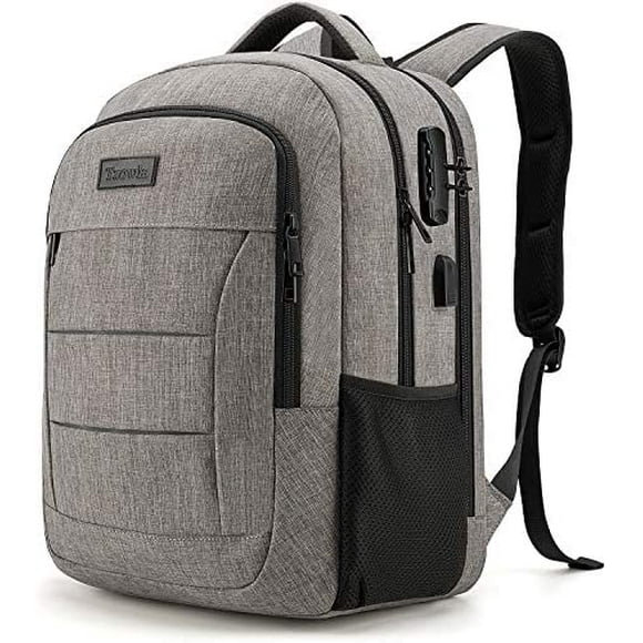 Travel Laptop Backpack Water Resistant Anti-Theft Bag with USB Charging Port and Lock 17.3 Inch Computer Business