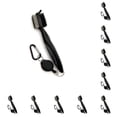 thumbnail image 1 of Toystoory Cepillo para palos de Golf de acero inoxidable, cepillos para zapatos de doble cara telescópicos ergonómicos, accesorios con gris sin tapa 10piezas, 1 of 6