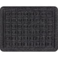 thumbnail image 5 of SafeGuard Carpeted Onyx Squares Universal Fit Needlepunch Car Floor Mats 4 Pack, 5 of 12