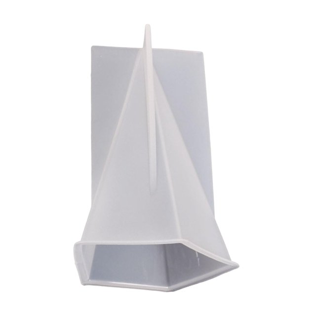 jifeng Modèle de Résine de Cône Modèles en Silicone Pyramidal pour Porte-Diy, Fabrication de Bougies, Cône Hexagonal de Bijoux