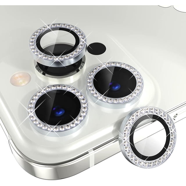 Glitter Diamond Rhinestone Camera Lens Protector for iPhone 16 16Pro 15 14 Pro Max Plus 13 12 Mini 11 14Pro 13Pro 14Plus 12Pro tzw