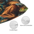 thumbnail image 3 of Kdxio Cotton Pillow Cases 16"x24" Pillowcases,Soft and Breathable Bedroom Pillow Cases-Forest Meditating Gorilla-No Pillow Core, 3 of 5