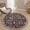 Charcoal Black/Blush, variant on Moroccan Washable Runner Rug, 2x6 Kitchen Hallway Runner Carpet