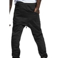 thumbnail image 3 of Pantalones Jogger de Sarga para Hombre VICTORIOUS Negro Talle Grande, 3 of 5