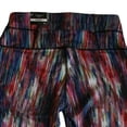 thumbnail image 4 of ZELOS Velocity Medium Impact High Waist Junior Womens' Striped Capri Leggings Size Medium, 4 of 4