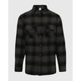 thumbnail image 4 of MEN'S MEADOW PLAID FLANNEL SHIRT, 4 of 5