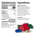 thumbnail image 5 of (12 pack) Little Brainiac Organic Fruit & Oat Toddler Food with BrainPack, Berry Apple Oat, 3.5oz, 5 of 9