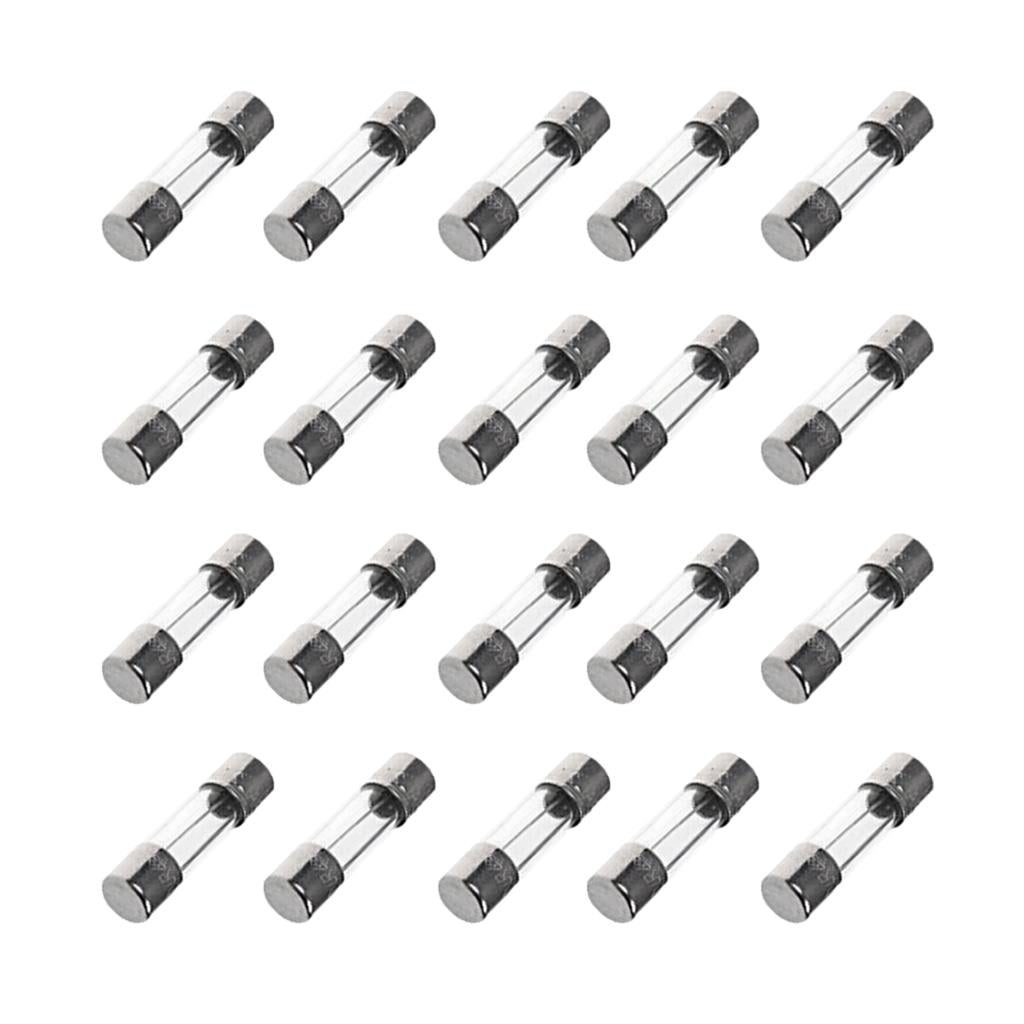 Glass Fuses F3.15A L 250V Pack of 20 Fast Action 5x20mm Quick Blow 