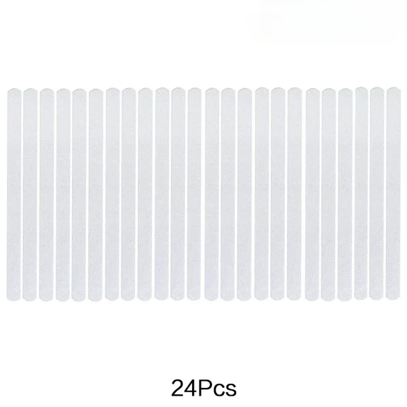 6/12/24/36/40 Pcs Anti Slip Strips Shower Stickers Colored Non Slip Bath Safety Strips for Bathtub Shower Stairs Floor