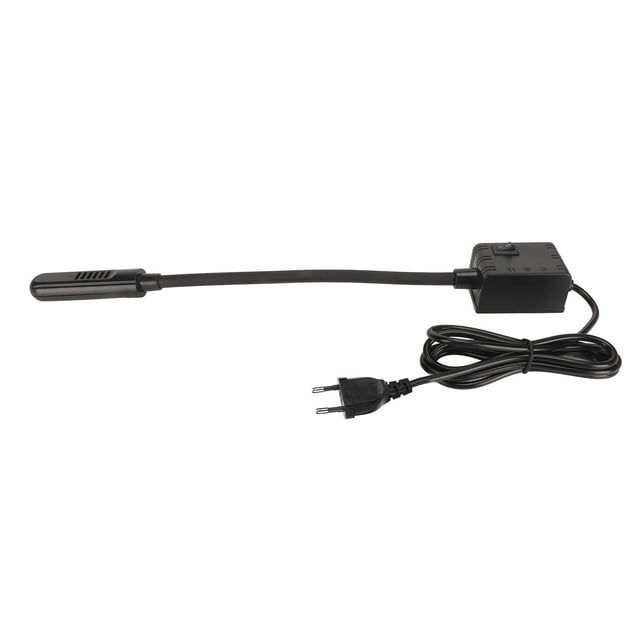 Luz LED para máquina de coser con imán, 2W, 15 cuentas de luz, luz de costura con cuello de ganso giratorio de 360 grados para superficies metálicas, enchufe europeo