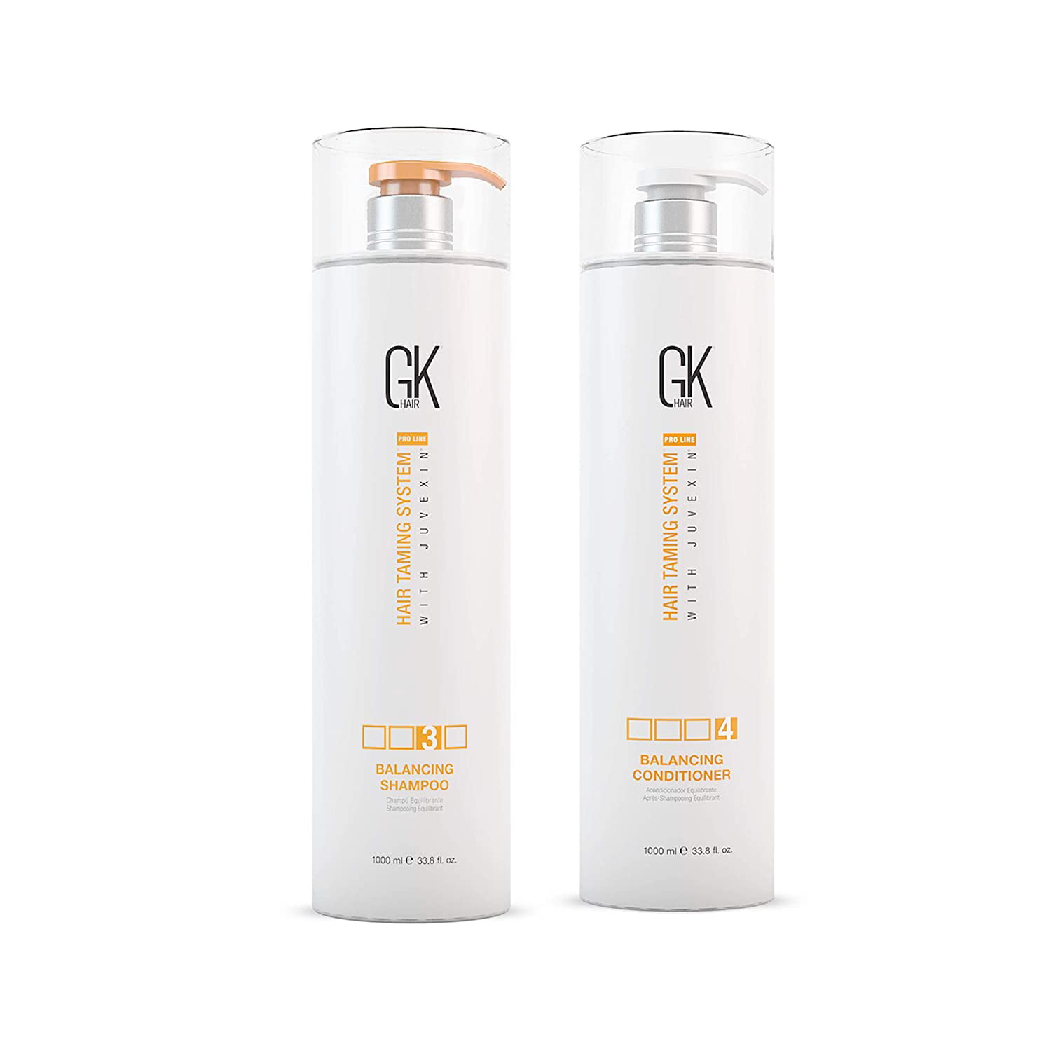 GK Hair - Global Keratin GKhair Balancing Shampoo and Conditioner Duo ...
