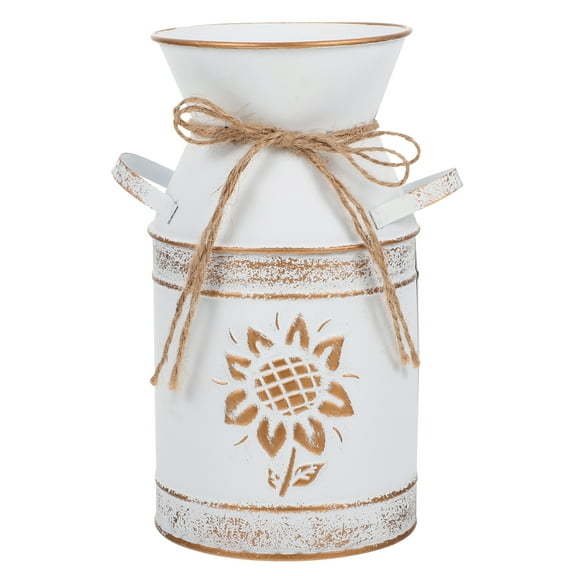 Set of 2 Vases for Flowers Pot Vintage Flowerpot Indoor Decoration