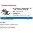 thumbnail image 2 of Air Compressor - Compatible with 2001 - 2005 Audi Allroad Quattro C5 2002 2003 2004, 2 of 2