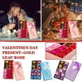 thumbnail image 2 of LingVibe Soap Rose Gift Box, 12 Gold Foil Artificial Roses with Fragrance, Long-Lasting Valentine's Day Gift for Her, Bath Decor & Luxury Anniversary Present,C, 2 of 5