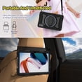 thumbnail image 7 of 3in1 Rotating Stand Case for Xiaomi Redmi Pad 10.6 inch Released 2022 with Hand/Shoulder Strap, Shockproof Rugged, Red, 7 of 7