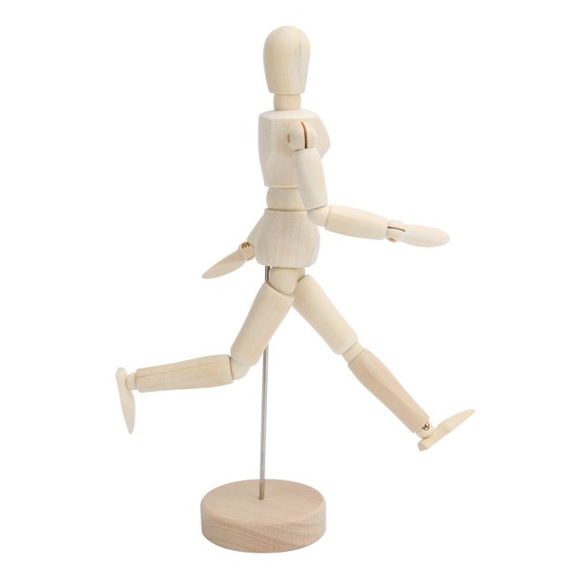 Wooden Mannequin, Effective Flexible Adjustable Human Models for House Warming Gifts