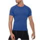 thumbnail image 2 of pstuiky Camisas casuales de manga corta para hombre, Camisa deportiva de color liso con mangas raglán cortas y cuello redondo para hombre camisas casuales para hombre xxl, 2 of 4