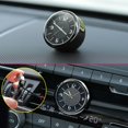 thumbnail image 2 of Mini Car Dashboard Clock, Luminous Clock Round Classic Digital Watch Universal for Vehicle Dashboard Car Air Vent Clip Motorcycle Auto Bike, 2 of 8