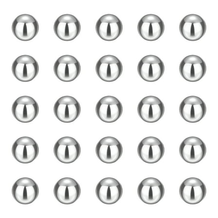 60pcs Precision Balls 3/16" Diameter G25 Solid Chrome Steel Bearing Balls