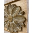 thumbnail image 7 of Distressed Flower Concealed Gun Cabinet Wall Decor (White), 7 of 7