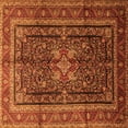 thumbnail image 1 of Ahgly Company Indoor Square Persian Orange Traditional Area Rugs, 6' Square, 1 of 1