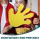 thumbnail image 3 of unbranded Guantes Livianos De Eva En Color Amarillo Para Animar En Fiestas Deportivas Y Conciertos, 3 of 8