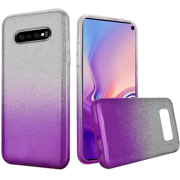 GSA Gradient Glitter Candy Case for Samsung S10e (5.8") - Purple