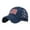Z3-Navy, variant on Audhol Baseball Cap Adult Classic American Flag Washed Old Letter American Sunshade Baseball Cap Fitted Hats for Men Black One Size