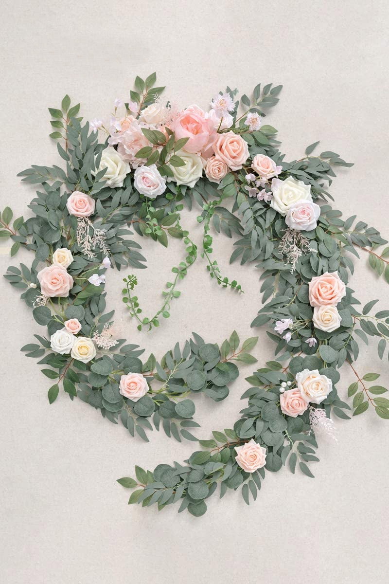 Sweetheart table garland of all baby's breath!, By Laurelwood Designs