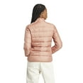 thumbnail image 2 of Women's adidas Sportswear Essentials 3-Stripes Light Down Jacket Color: Clay Strata Size: XX SMALL, 2 of 5