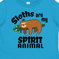 thumbnail image 4 of Inktastic Sloths Are My Spirit Animal with Cute Sloth Illustration Boys or Girls Toddler T-Shirt, 4 of 5