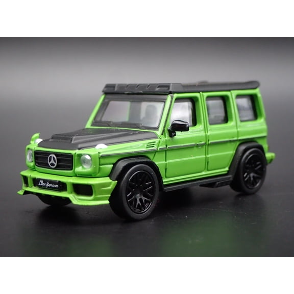 Open Box MERCEDES BENZ AMG G 63 G WAGON LIBERTY WALK LBWK 1:64 SCALE DIECAST MODEL CAR