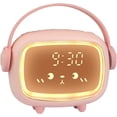 thumbnail image 1 of Reloj despertador digital Sunrise Simulator para niños, Time Angel Led A Rojo Verde, 1 of 5