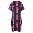 thumbnail image 4 of Kenworth Logo Loose Pocket Dress Women's dresses summer dress woman 2025, 4 of 6