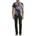 thumbnail image 2 of Fender Guitar Lockup Tie Dye Men's and Big Men's Graphic T-Shirt, 2 of 6