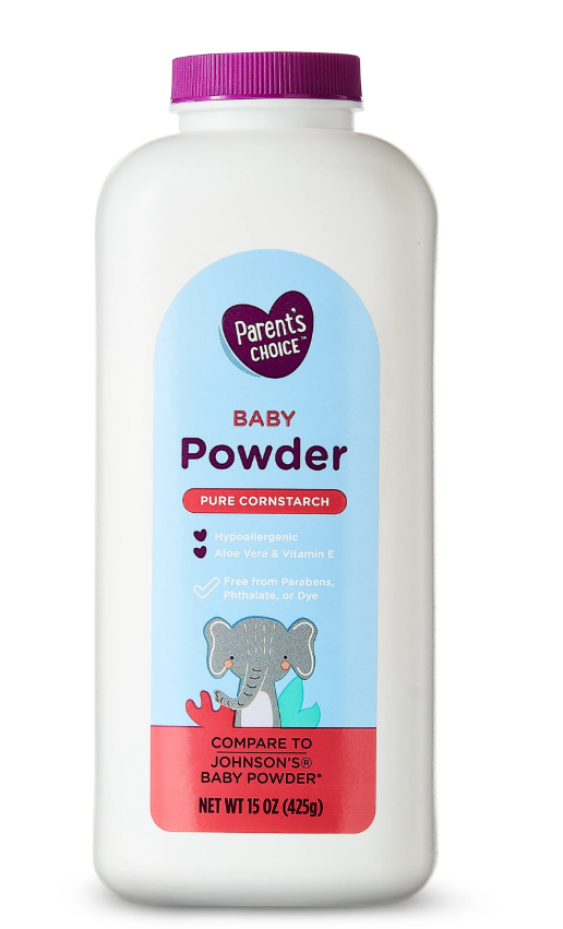 Talco para bebé de maicena pura con aloe vera y vitamina E, elección de los padres, 15 oz 3