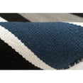 thumbnail image 6 of Liora Manne Sorrento Cabana Stripe Area Rug Navy 100% Polyester Indoor Outdoor, 6 of 6