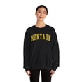 thumbnail image 4 of Montauk New York Sweatshirt Gifts Crew Neck Shirt Long Sleeve Unisex, 4 of 7