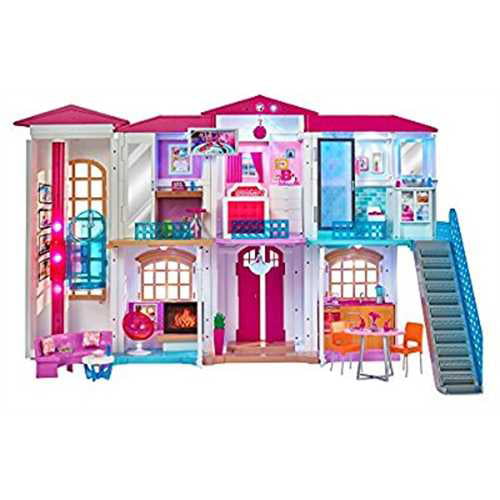 barbie doll house shopping