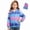 Blue, variant on Afuyipoi Boys Girls Print Zip Up Hooded Lightweight Windbreaker Jacket Outdoor Travel Packable Size 3-12 Blue Size 5T