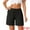 Black, variant on Women's Modal Lounge Shorts Soft Comfy Bottoms with Pockets XS Blue
