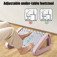 thumbnail image 2 of Taburete ergonómico para reposapiés almohadilla de masaje reposapiés reposapiés para oficina en casa Hugtrwg Para estrenar, 2 of 6