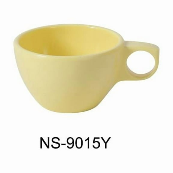 7 oz Short Coffee & Tea Cup, Yellow - 2.25 x 3.5 in. - Pack of 48